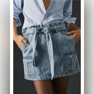 BLANK NYC Moon River Denim Skirt Size Medium
